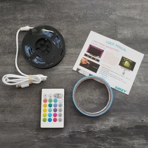 Colorful HDTV Backlight 2.5M LED Strip w/Remote